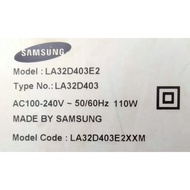 SAMSUNG TV LCD LA32D403E2