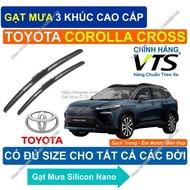 High-end 3-section wiper/ K2 windshield wiper for Toyota Corolla Cross/ bag Toyota Corolla Cr.oss wi