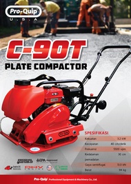 Mesin Stamper Kodok Pemadat Tanah C-90T ProQuip. Plate Compactor