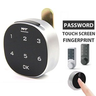 Digital lock Touch Screen Electronic Intelligent Password Lock Fingerprint Drawer And Newspaper Box File Wardrobe Door