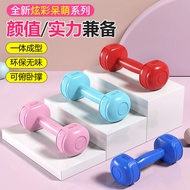 Ladies Small Dumbbell Fitness Equipment Household One Pair Yoga Plastic Arm Thin Arm 1/2/3kg Childre