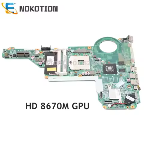 For HP 720459-501 720459-001 R62 DA0R62MB6E1 Pavilion 14-E 15-E laptop motherboard HD4000 HD 8670M D