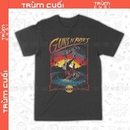 Guns N'Roses T-Shirt, The End Boss Of Music Idol, Unisex Cotton 100% 2 Colors 0266