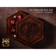 The Sorcerer Dice Box | Premium DnD D&D Vault Storage Tray for MTG RPG Gaming