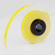Yellow Label Stickers Adhesive Paper Core 5mm 9mm 12mm PT-312W Compatible with MAX Line Number Machi