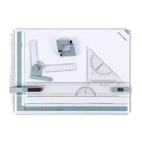 A3 Drawing Board with Scale Construction Machinery Drawing Board Student Specific Manual Drawing Boa