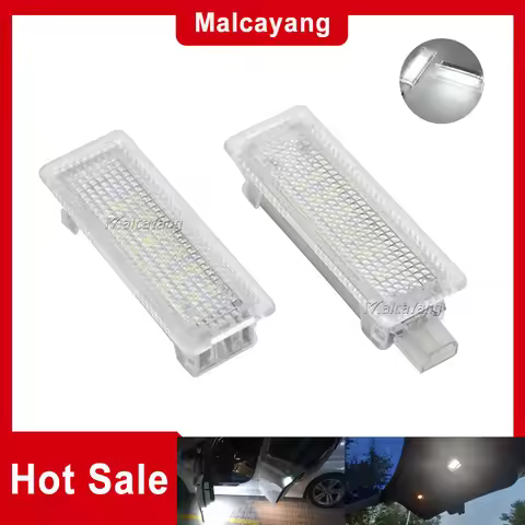 Car LED Door Foot Light Trunk Lamp For BMW 1 3 5 6 7 Series E60 E70 E90 E65 E85 M3 MINI Z4 R50 No Er