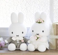 現貨全新 正品 Miffy Wedding Doll 米菲兔結婚公仔 日本Dick Bruna正版 婚禮公仔套裝 新婚禮物 情侶公仔 擺設 禮盒裝 anniversary gift wedding g