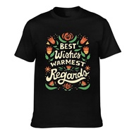 Premium Quality Best Wishes Warmest Regards Cotton Gildan T-Shirt