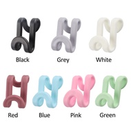 Clothes Hanger Connector Hook Home Organizers Multicolor 40 X 26 X 15mm Durable For Wardrobe ABS Spa