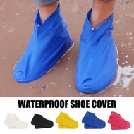 Reusable Rubber Boots Latex Waterproof Shoe Covers Non Slip Rain Shoe Cover Rubber Shoe Protectors Outdoor Shoe Accessories Shoes Accessories
