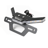 สำหรับ CFMOTO 450SR ชุดยึดป้ายทะเบียนมอเตอร์ไซค์พร้อมไฟเลี้ยว LED 250/300/450 NK ชุดแต่งท้ายรถมอเตอร