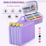 Larger Capacity 4 Layers 72 slots Color Art Pencil Case Stationery Holder Pencil box Art Set For Stu