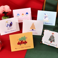 Christmas Greeting Cards Gift Card Xmas Blessing Thank You Best Wishes Thanksgiving Postcard New Year Gifts Cards