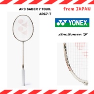 【YONEX】　Badminton Racket ARC SABER 7 Tour.  ARC7-T  Light beige (343)