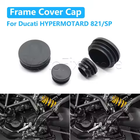 Motorcycle Accessories Frame Hole Cover Caps Plug Frame For Ducati HYPERMOTARD 821 SP