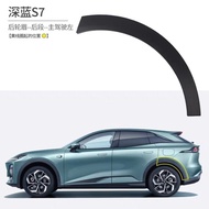 แผ่นกันรอยสีดำด้านสำหรับซุ้มล้อ DEEPAL S07/S7