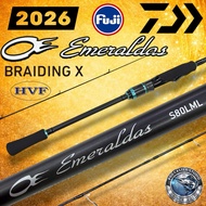 2026 DAIWA EMERALDAS EGING SPINNING ROD EGI SQUID JIG CANDAT SOTONG OFFSHORE FISHING ROD
