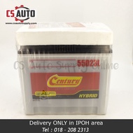 Century 55D23L Hybrid Battery Wet for Proton Preve, Toyota Camry, Vellfire and Mazda Ipoh area