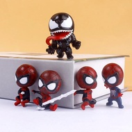 🎁5Pcs DSY Movie Figure Set Anime Action Figures Spider Man Ornaments Model Dolls Children's Cake Dec