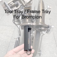 [SG LOCAL STOCK] Tool Tray / Frame Tray For Brompton, Aceoffix. Toolkit Accessories Holder