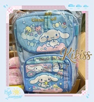 【最後2個- 現貨】旺角店- 香港正貨-Sanrio cinnamoroll 玉桂狗  大耳狗 School Bag (S) 小童書包 (細)｜ 護脊書包 小朋友書包 返學書包