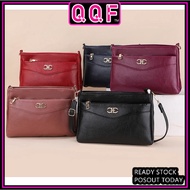941 PU SLING BAG KULIT leather Casual Beg Tangan Wanita women Shoulder Wallet Purse Travel READY STO