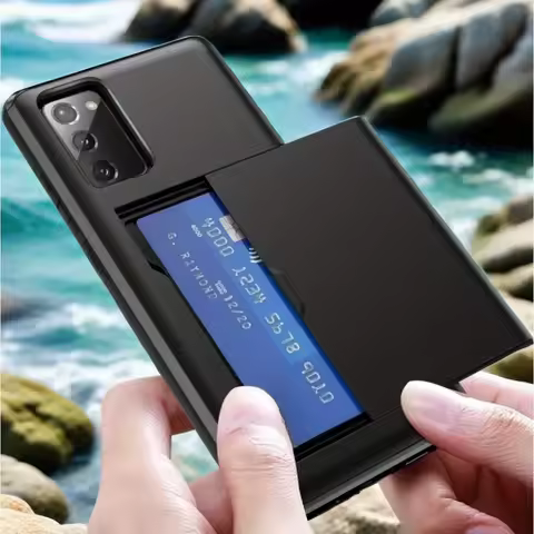 For Samsung Galaxy S20 S20FE S20Plus S20Ultra Armor Slide Card Case For Samsung s20 FE Fan Edition 5