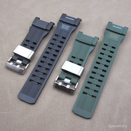 Waterproof Resin Watch Band With Modified Metal Bezel For  GWG-B1000 5713 Mudman 3rd Gen Outdoor Wat