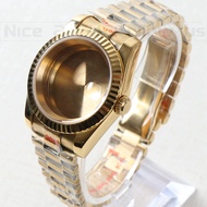 Datejust xem trường hợp Tổng Thống Bộ dây đai 36mm/39mm thích nghi với nh35/nh36 Sapphire vỏ thép ho