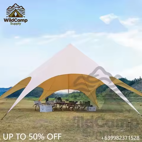 Pop Up 10x10 Canopy Tent Outdoor Large Marquee Tent Canopy Rainproof Sun Blocking Canvas Event Exhib