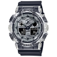 Casio G-Shock Digital-Analogue Black Resin Strap Men Watch GA-100SKC-1ADR