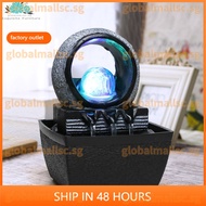 【Ready Stock】 Living Room Water Fountain Decoration Simple Feng Shui Ball Water Desk