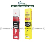 Feather Double Edge Safety Razor Blades - 100 Blades & 200 Blades