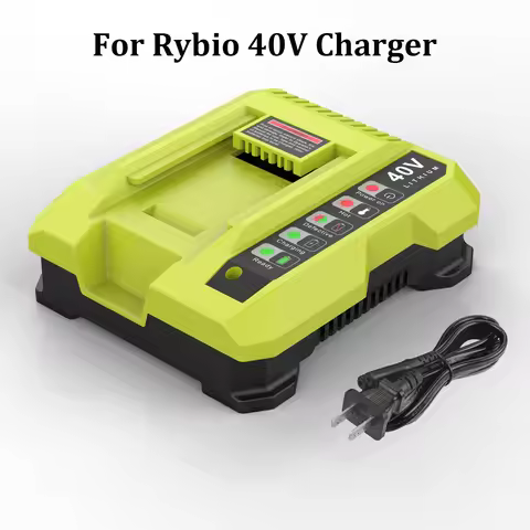 OP401 Lithium-Ion Battery Charger for Ryobi 40V Li-ion Battery OP40601 OP4050A OP4040 OP4026A OP4020
