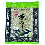 (Halal) 10pcs/pack Sushi Nori/Sushi Seaweed/Seaweed/Seaweed For Sushi/Seaweed Sushi/Seaweed Halal 紫菜