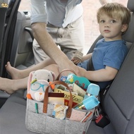 Baby Diaper Caddy Organizer Large Capacity Felt Diaper Storage Bag Cosmetic Bag