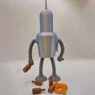 Fly Out of a Future Animation Fry & Bender Futurama Fry & Bender