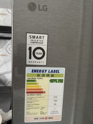LG GN-B202SQBB Double Door Refrigerator bought Sept 2025