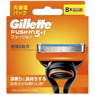 ジレット　Gillette（ジレット）フュージョンマニュアル替刃8個入　