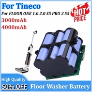 21.6V 3000mAh/4000mAh Replacement Battery for Tineco FLOOR ONE 2.0 S5 PRO 2 S5 Smart S5 Steam Floor 