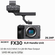Sony ILME FX30 QAP2 Cinema Camera with XLR Handle Unit