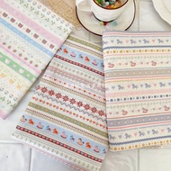 Srikham Brand Sells Fabric By The Meter. Cotton poplin Printed With Rocking Horse Pattern Width 145 