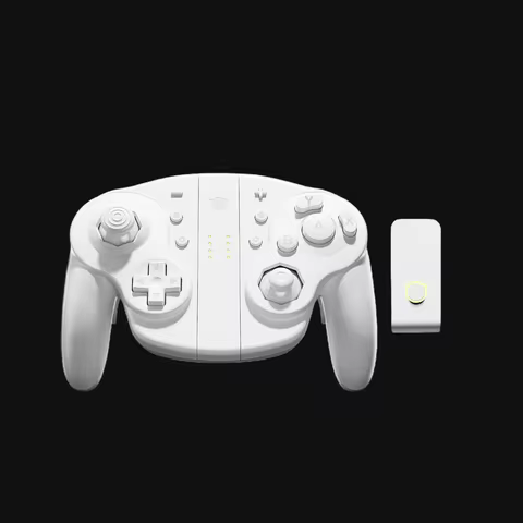 NYXI for Switch2 Wizard 2 TMR Joy-pad White Special Edition