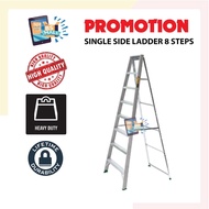 8 Step Single Ladder Aluminium Single Sided Ladder / Tangga 8 Step