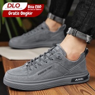 DLO S065 Men's Shoes, Trendy Casual Sneakers, Fashion Lace-Up Shoes, Men's Running Shoes