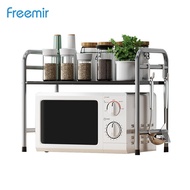 Yukk Freemir Microwave Oven Rack Kitchen 2 Levels Versatile Stainless Oven Rack