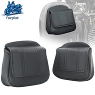 Black Lower Fairing Door Pockets Motorcycle Tool Bag for Harley Touring Road Glide Street Glide Tri 