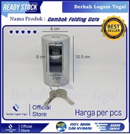 Gembok tabung folding gate anti maling gembok ruko kunci ruko gembok tabung