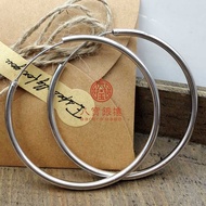 925 Sterling Silver Large Earrings Hoop Earrings Bold Exaggerated Exaggerated Big Earrings Circle Eu